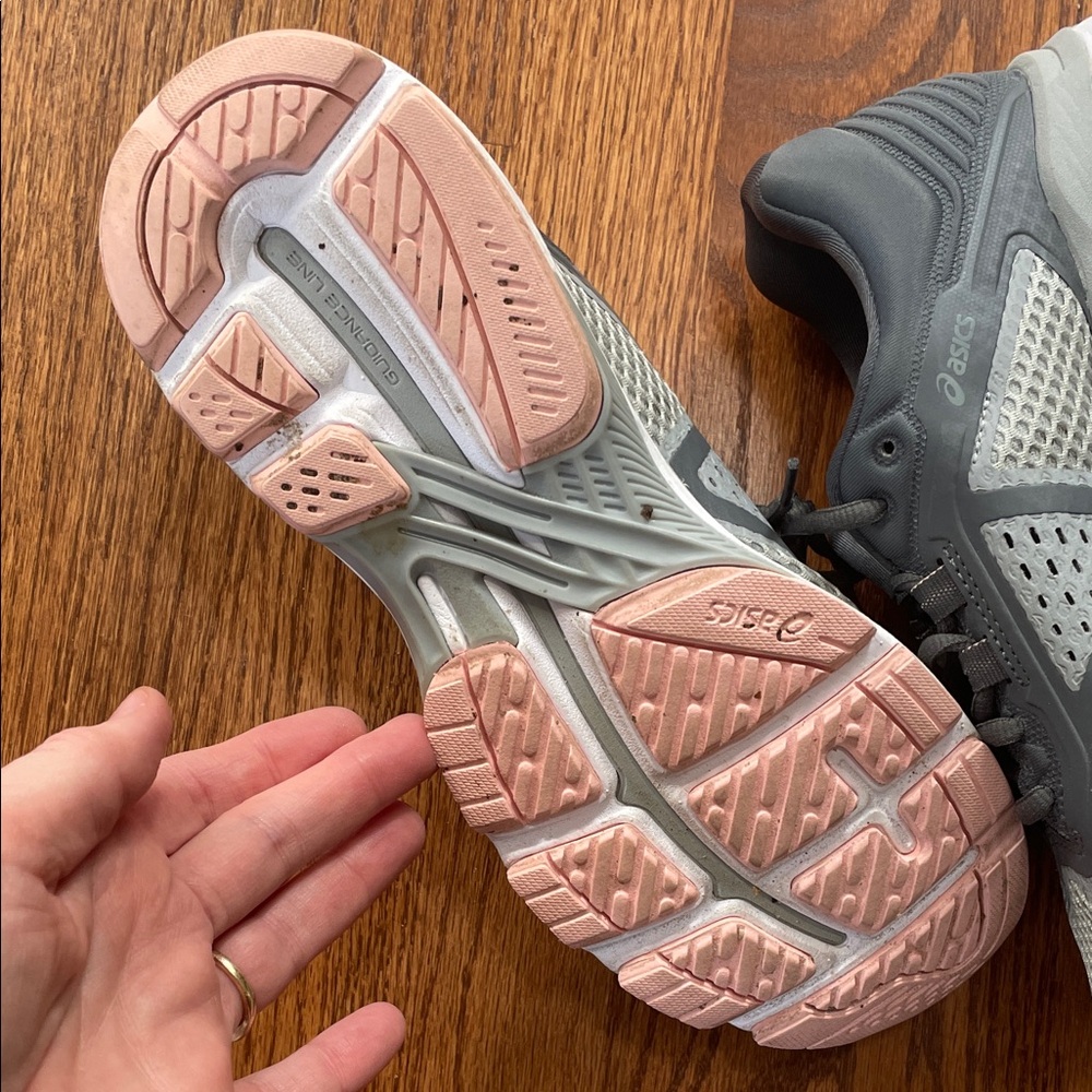 ASICS Charcoal and Light Gray Sneakers - Picture 5 of 5